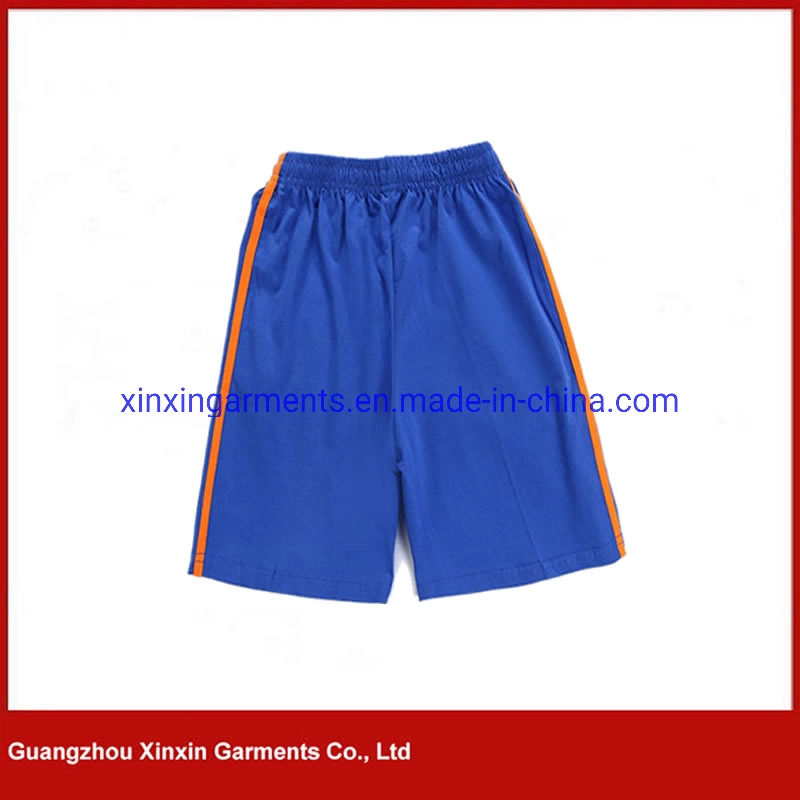 100% Polyester 160g Mesh Custom Sublimation Running Short for Kids School Running Wear (U114)