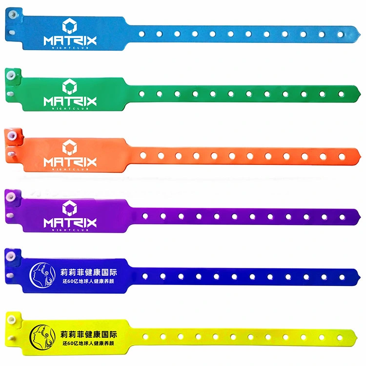 Amusement Park Entertainment F08 Chip RFID Paper Wristband