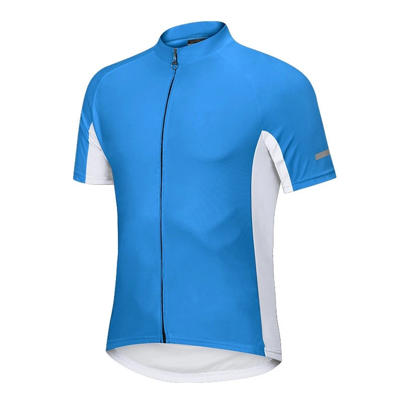 Vestuário de ciclismo para homem camisa de fitness confortável e respirável, ecológica