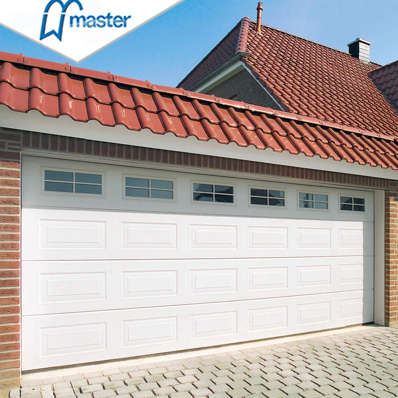 High Quality with Remote Control Sectional Overhead Garage Door with Accessories