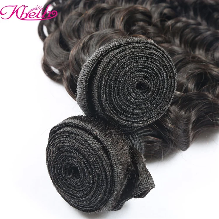 Kbeth Human Hair Weaving Bundles for Black Women Gift 2021 Fashion Weft 100% Virgin Cambodian 10A Wholesale/Supplier Bundle with Closure Vendors