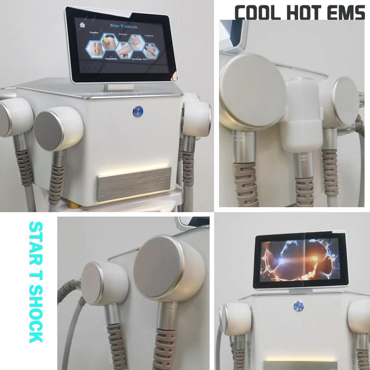 5 Griffe Vakuum EMS Thermoschock Kryo-Absaugmaschine Thermal Schockfacial Machine