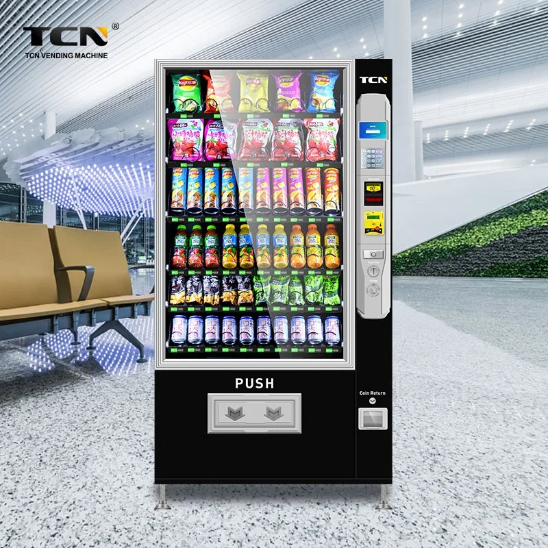 Tcn Snack Beverage Cold Drink Beer Milk Automatic Combo Vending Machine with CE and ISO9001 Certificate