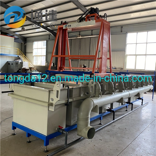 Tongda11 Zinc Plating Machining / Nickel Electroplating / Barrel Type Plating Line