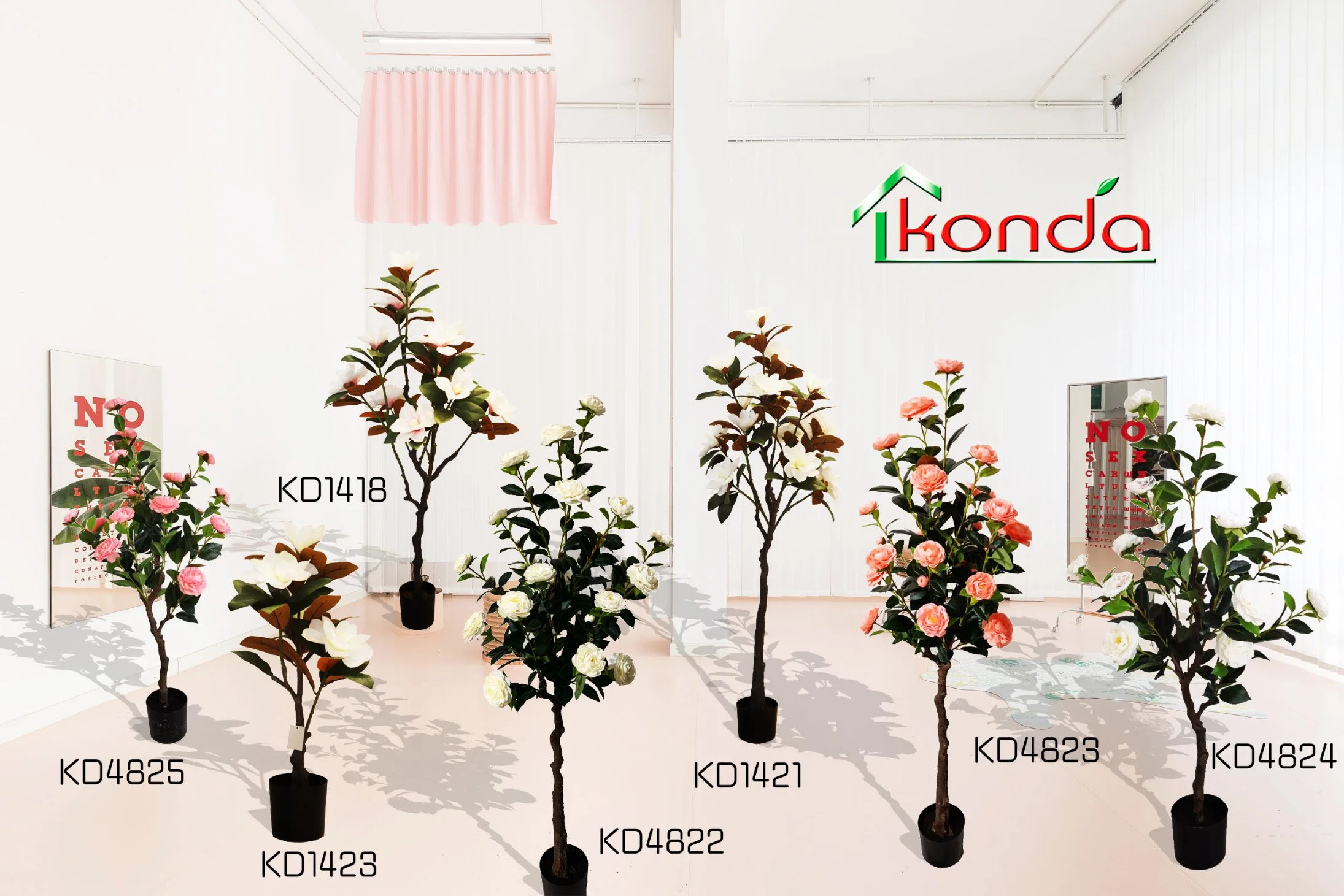 Decorative Wholesale/Supplier Artificial Flowers and Plants Bonsai Plants