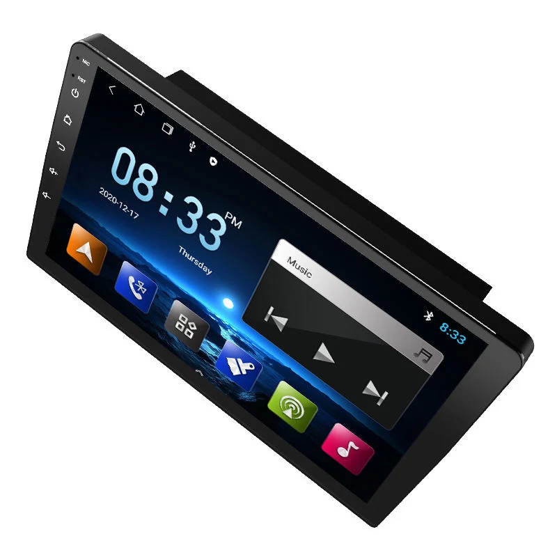 Ecrã IPS universal GPS Autoradio System Slim Body 9 polegadas 1 e 16 g de leitor de DVD de rádio estéreo Android 10