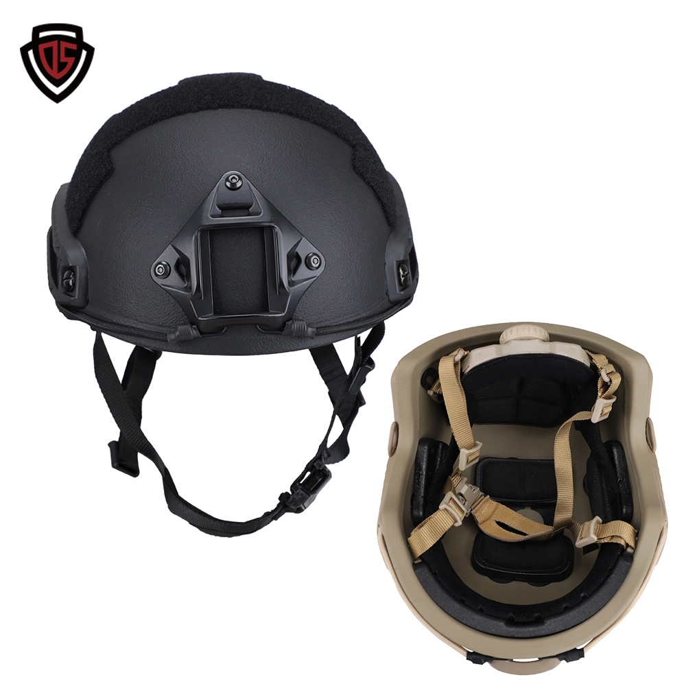 Double Safe Bulletproof Helmet Combat Military Safety Equipment Level Iiia