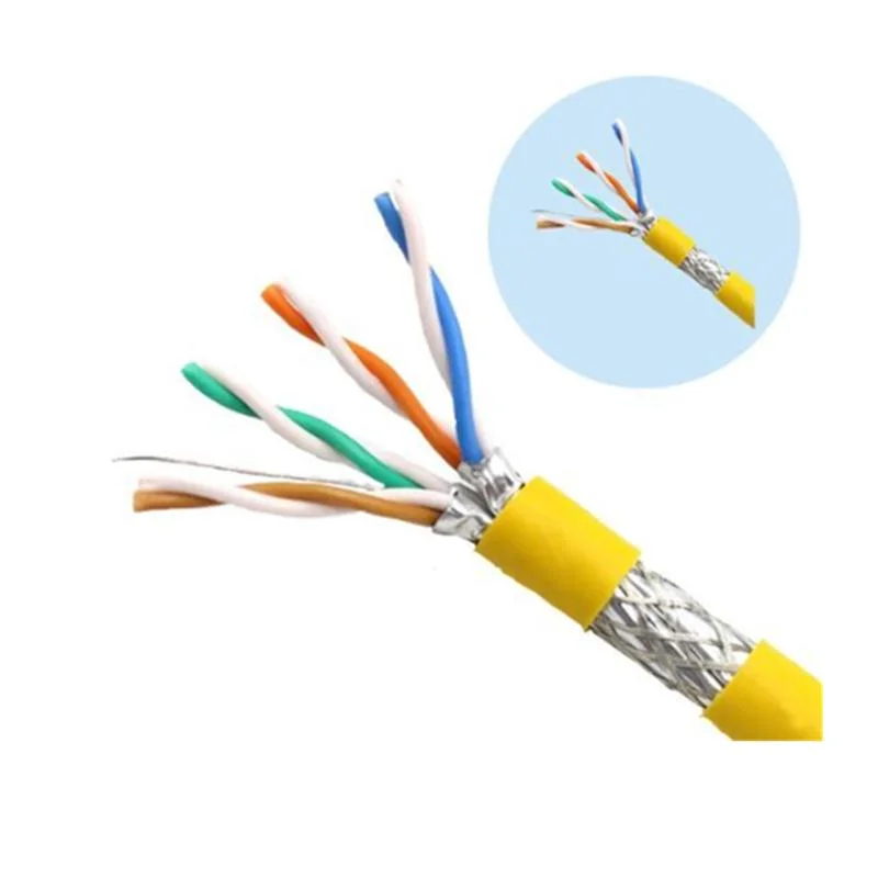 100m/305m/500m Manufacturer Communication UTP Cat5e CAT6 Cat7 LAN Cable for Data Network Pass Test