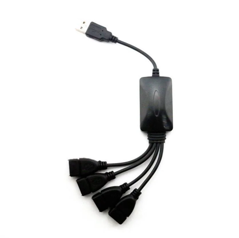 Supports Plug-and-Play Function 4 Port USB Hub