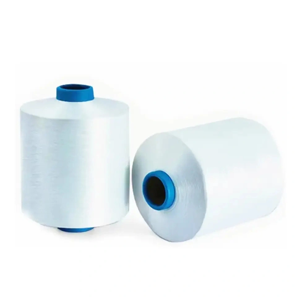 600d 192f 100% polyester fil de recyclage DTY pour le tissage et Tricoter