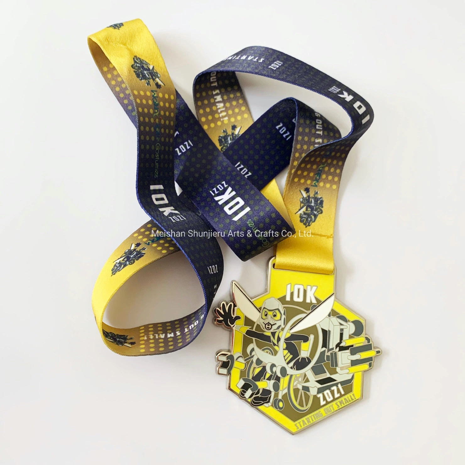 Custom Metal Craft Metal Marathon Running Souvenir Award Sport Medals for Promotion Gift