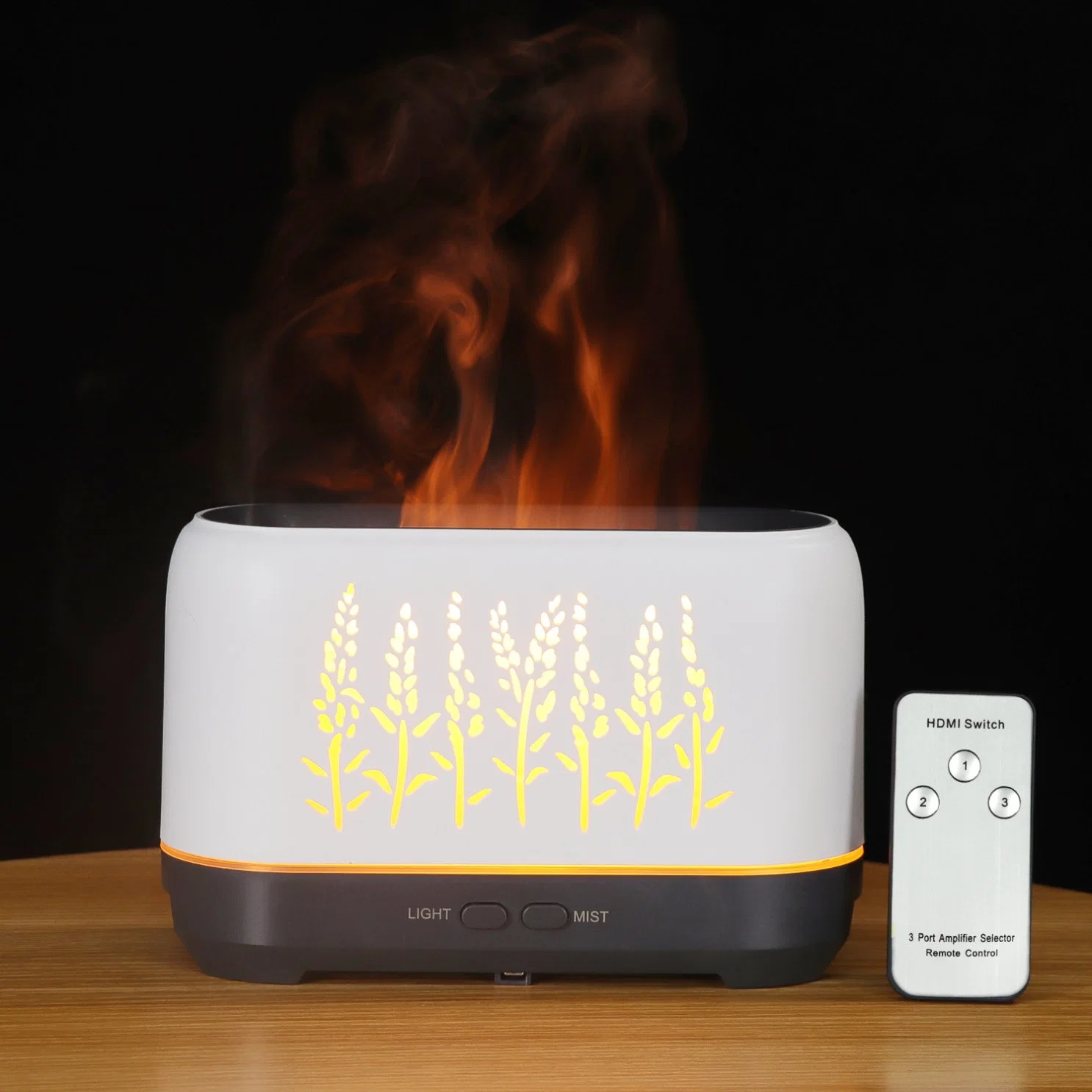 2023 منتجات ساخنة أجهزة بالموجات فوق الصوتية ثلاثية الأبعاد لرائحة شعلة لهّاية منزلية