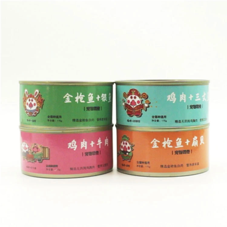 Tuna Canned Cat Shredded Chicken White Meat Cat Snack Bibimbap Nutrition Canned 80g Baby Cat Food