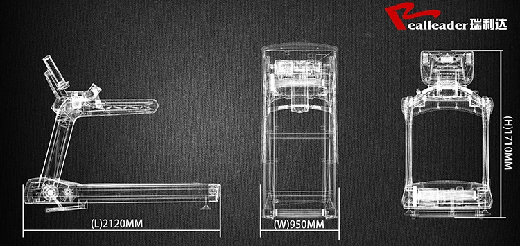 Realleader Real Leader Sports Machine Fitness Machine Treadmills Manufactures (RCT-900A)