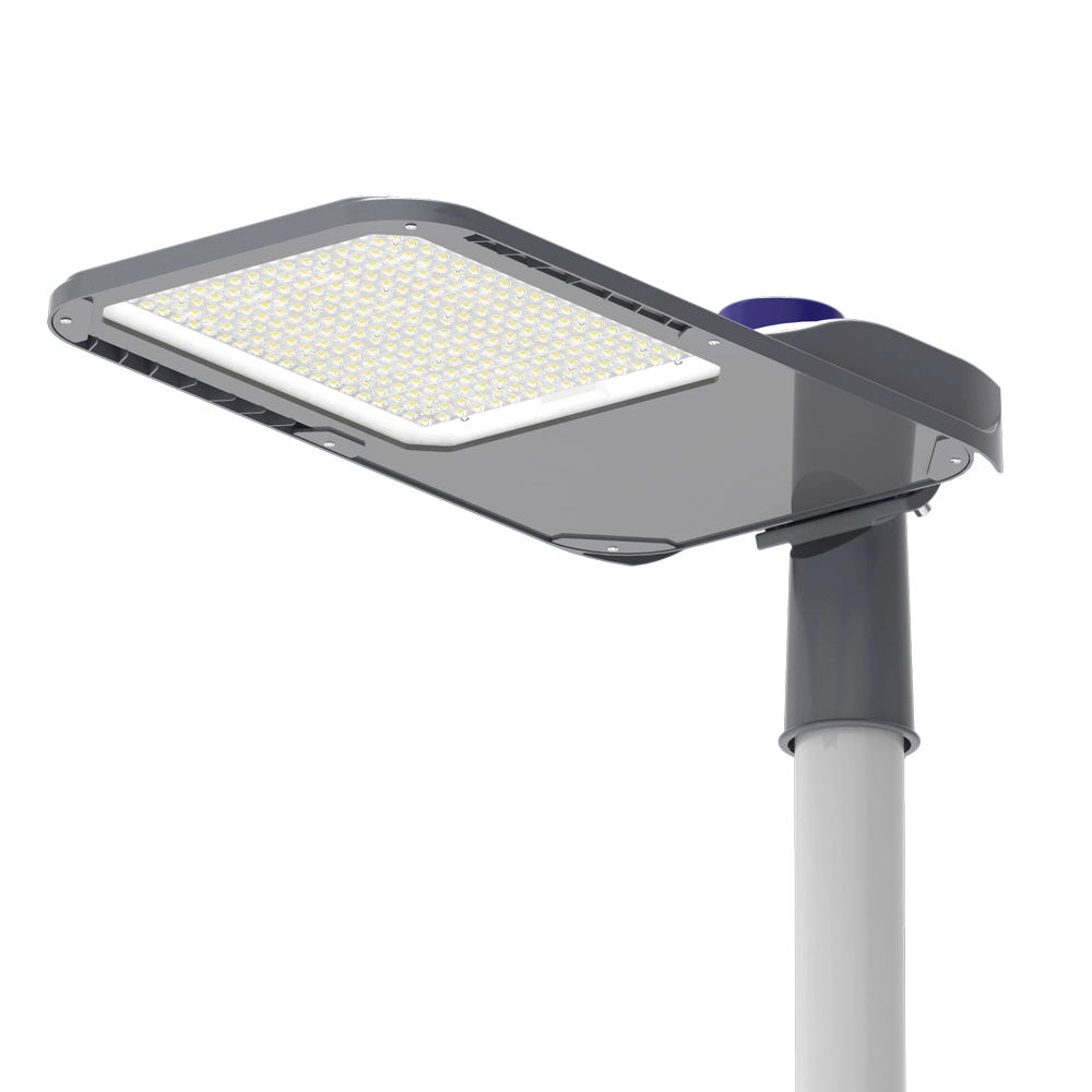 PLC Lorawan Photocell Intelligent Solar LED Street Light para Exterior Iluminação de estrada principal para jardim de 50 W - 300 W.