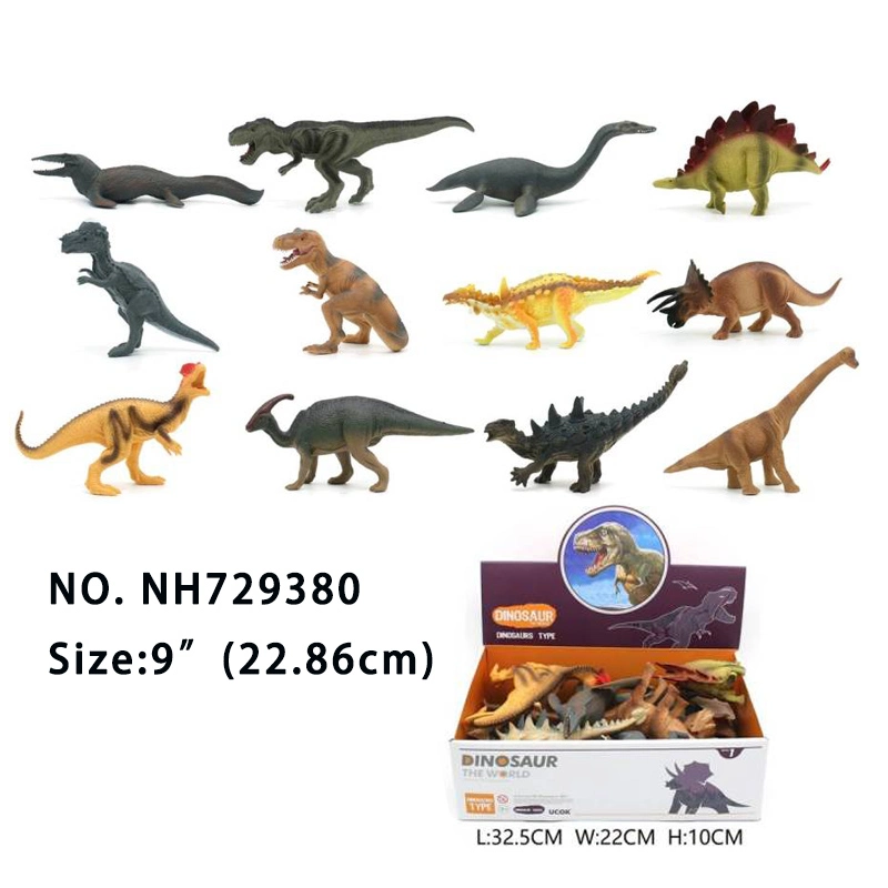 Educación PVC Dinosaur Figure Toy Dinosaur Modelo Toys for Kids