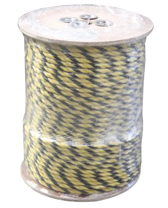 1/2 Inch 3 Strand Poly Rope/Tiger Rope/PP Plastic Rope/Split Film Twisted Rope