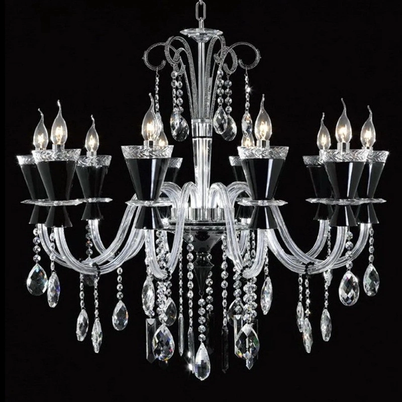 Candelabro de cristal biselado para Comedor Iluminación (WH-CY-126)