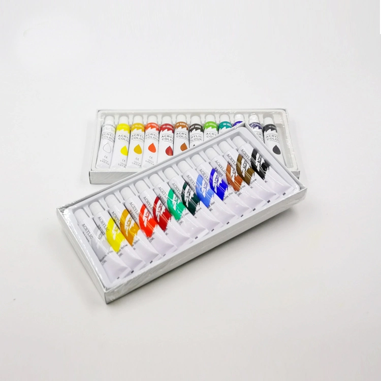 Acrylic Paint Set 12 Ml 12 Color Non-Toxic