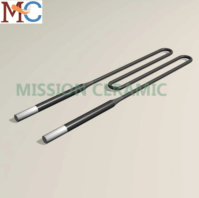 U W Shape Electric High Temprature Mosi2 Heating Element