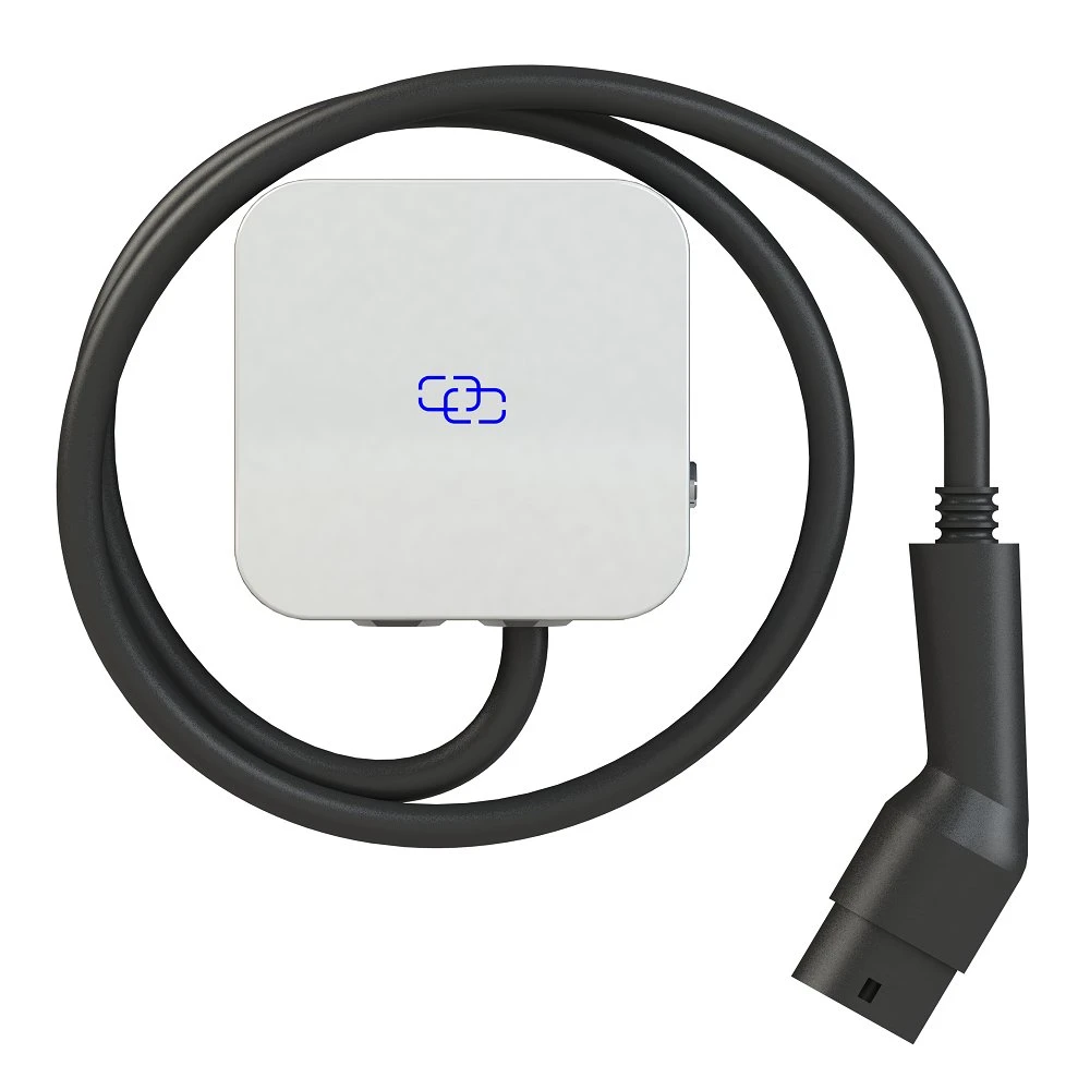 Weeyu tipo 2 de 32 A 7kw 1 Fase EV WiFi de la estación de carga de control de aplicaciones para el hogar Wallbox