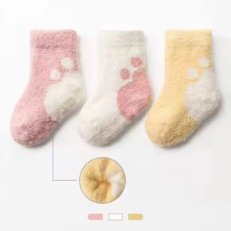 Baby Children Super Soft Winter Warm Cosy Fluffy Home Socks