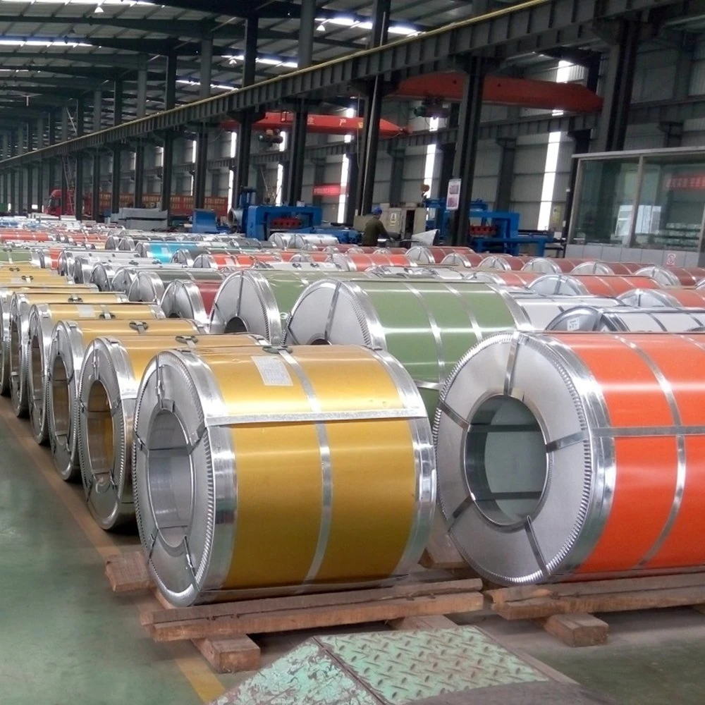 Factory Manufacture PPGI PPGL Steel Coil/Roll Printed Wooden Pattern Galvanized Aluzinc Steel Coil