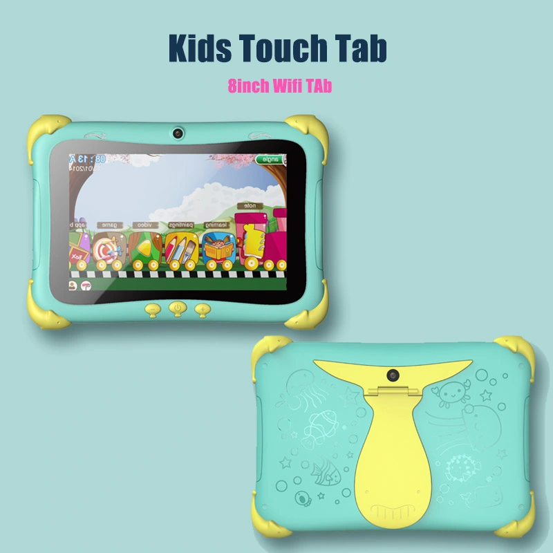 Baby Learning Tablet 10inches 32GB ROM Kids Tablet WiFi Iwawa Mando para niños Control infantil Panel para niños Ficha Educativa bebé