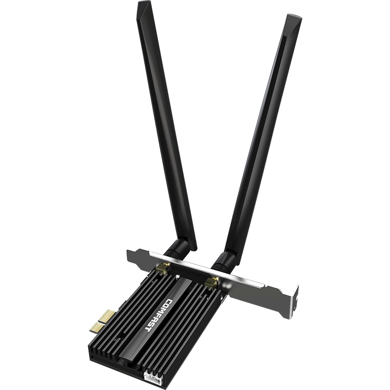 Bluetooth 5.2 PCI Express LAN Card Comfast 1800Mbps Dual-Band WiFi Network Card WiFi Adapter