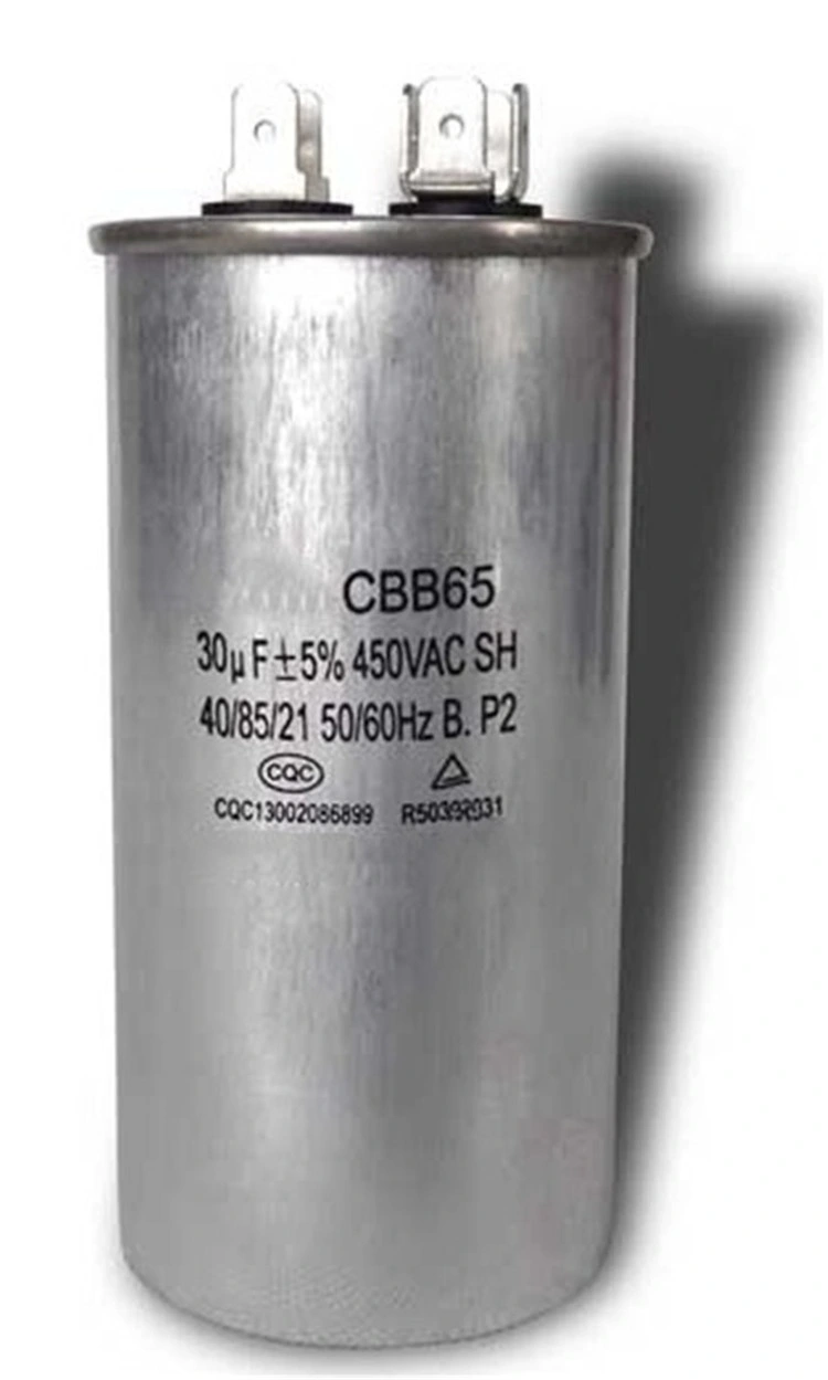 Cbb65 HVAC Motor Aluminum Capacitor Motor Start Capacitor