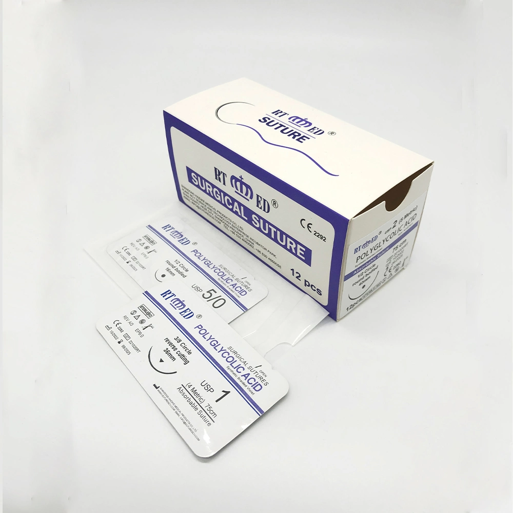 Disposable Medical Supplies PGA Surgical Suture/Absorbable Surgical Suture