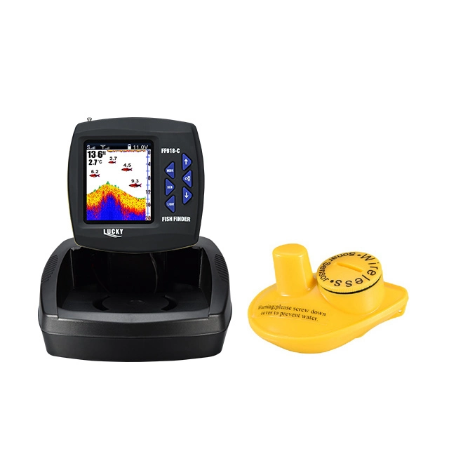 Lucky Bait Boat Fish Finder PRO FF918c-W Fishfinder Installation