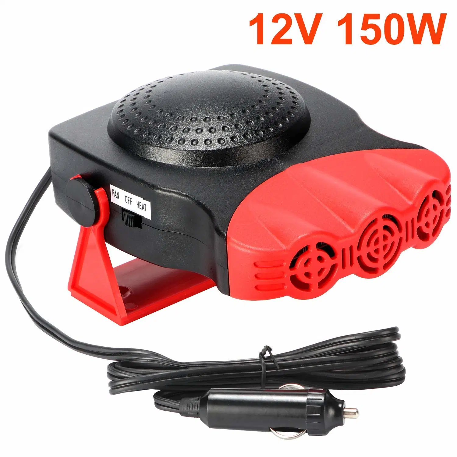 Portable Car Heater, Car Heater That Plugs Into Cigarette Lighter Car Defroster Car Defogger 150W 12 Volt Heater for Automobile