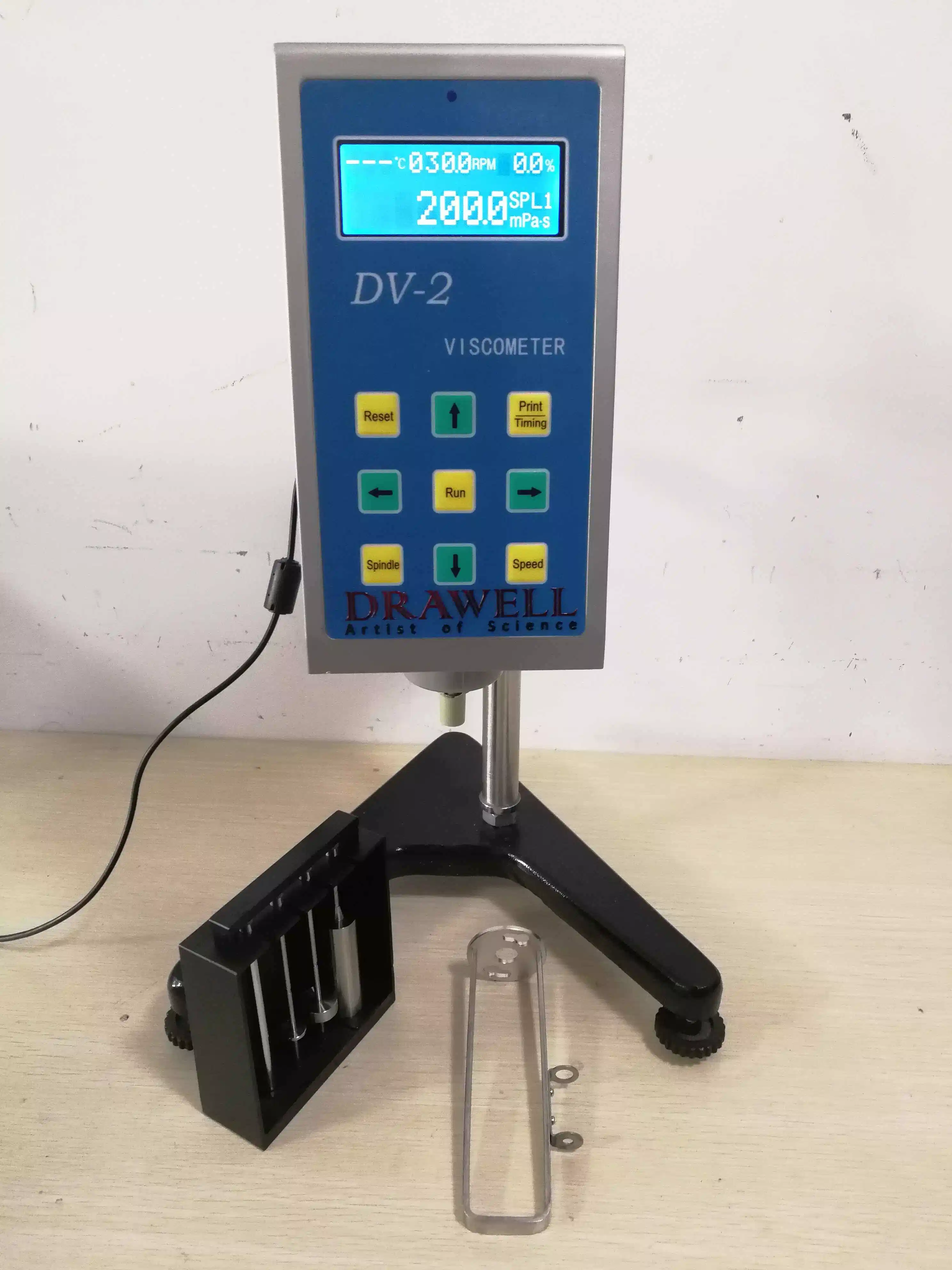 Lvdv-2 Digital Rotational Viscometer Tester Laboratory Oil Viscometer Price