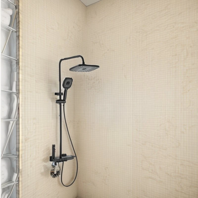 Single Level Digital Brass Shower Faucet for Bathtub Odn-70039