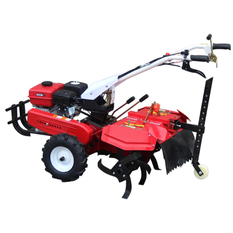 Cultivadores prácticos Mini Tiller Rotary Farm Cultivator para caminar Tractor Cultivator