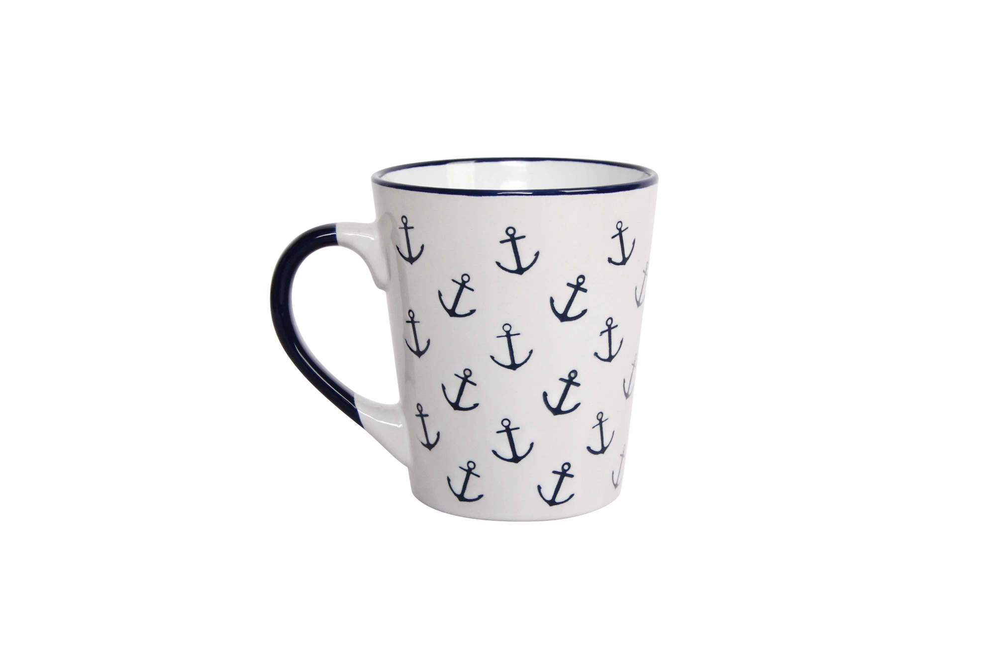 Stoneware Ocean Silk Screen coffee Mugs