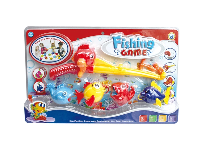 Último juego de juguetes de pesca divertido para niños, conjunto de juguetes de plástico, el mejor regalo para niños H4742006.