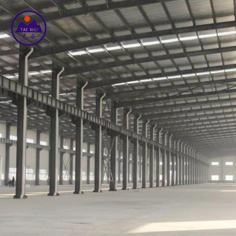 الصين رخيصة مقاومة الرياح بريه hangar Warehouse بناء مواد هيكل فولاذي مثالي