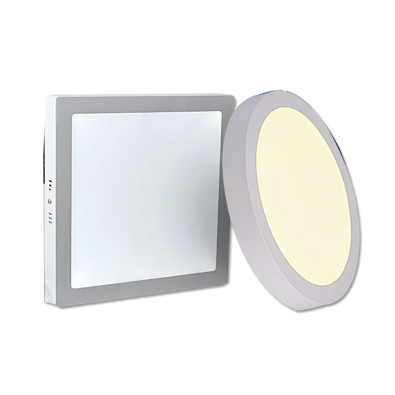 18W Surface Mounted LED Panel Light for Residential Washroom Bathroom Kitchen Cabinet