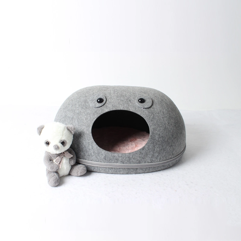 Hot Sale Cat Nest Good Quality Polyester Air Conditioned Heated Cat House for Winter for Small Breeds