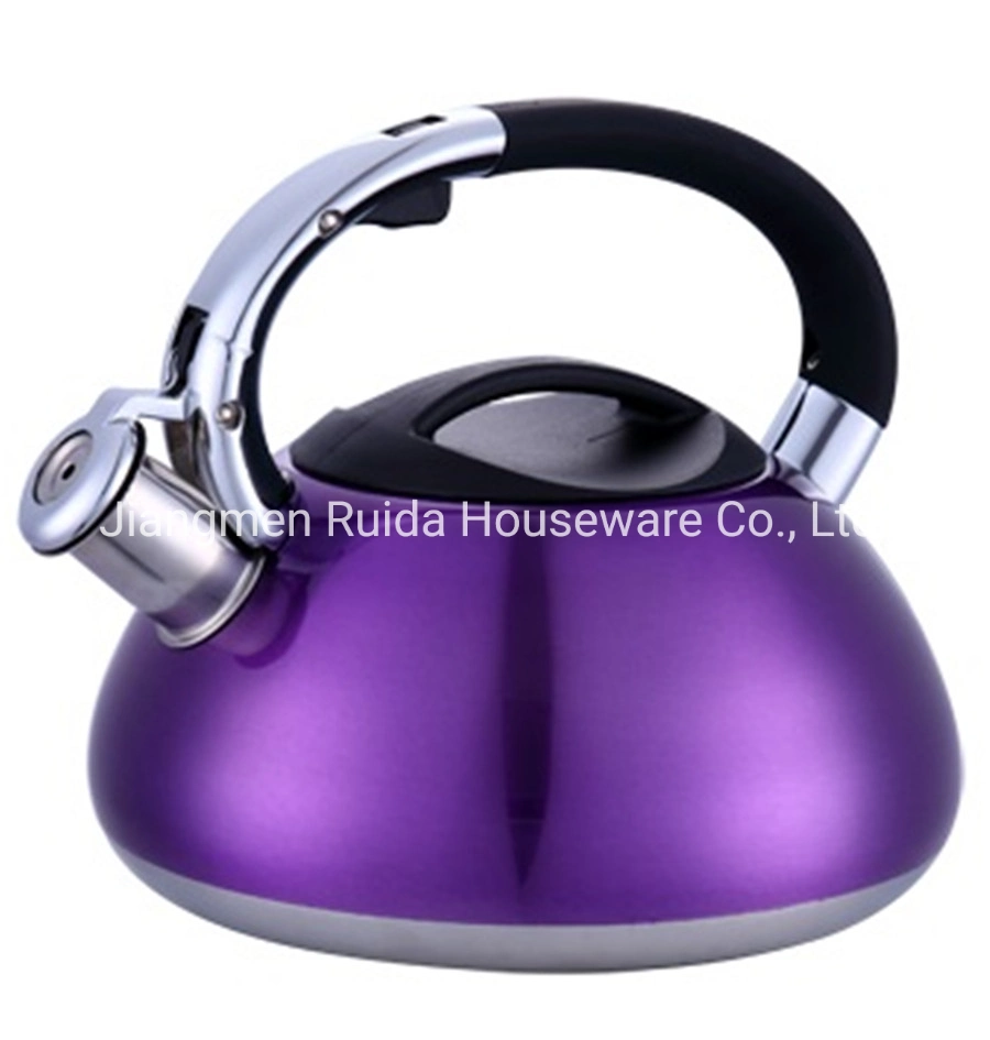 for Home Kitchenware Sets of 3.0 Liter Stainless Steel Kettle with Whistling Spout