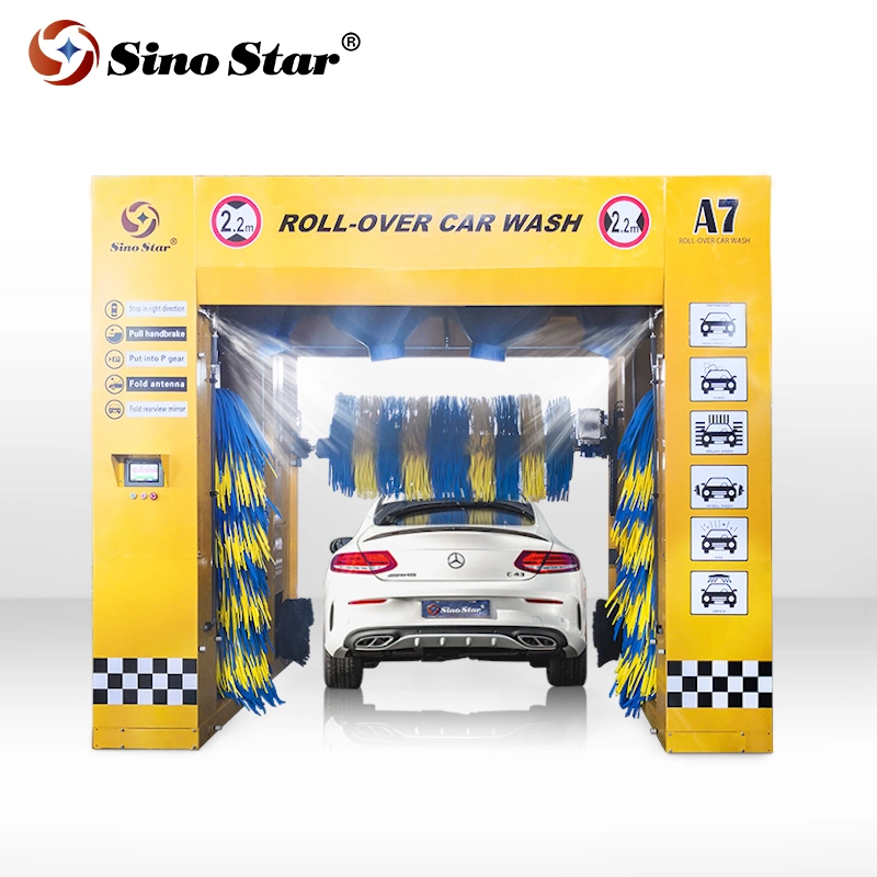 Full Computer Control Portable High Pressure Car Washer/ Rollover Car Washing Machine Systems Fully Automatic From Sino Star