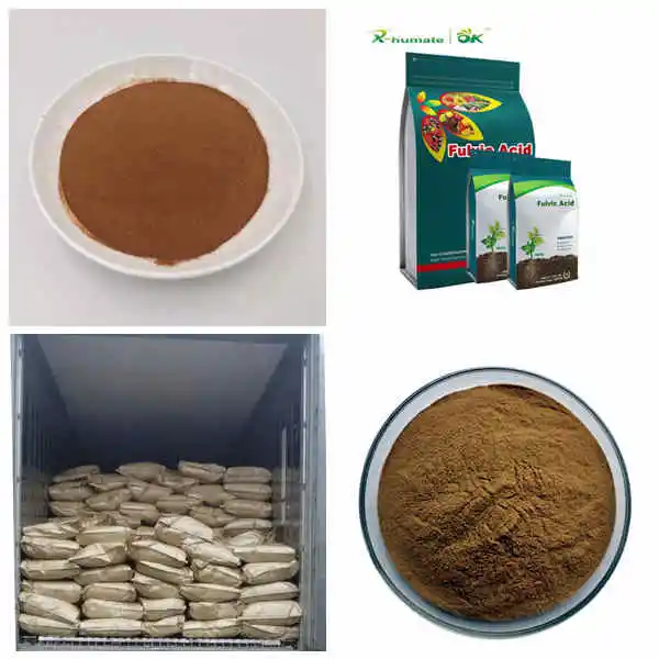 X-Humate 100% Water Soluble Plant Growth Regulator Organic Fertilizer Fulvic Acid