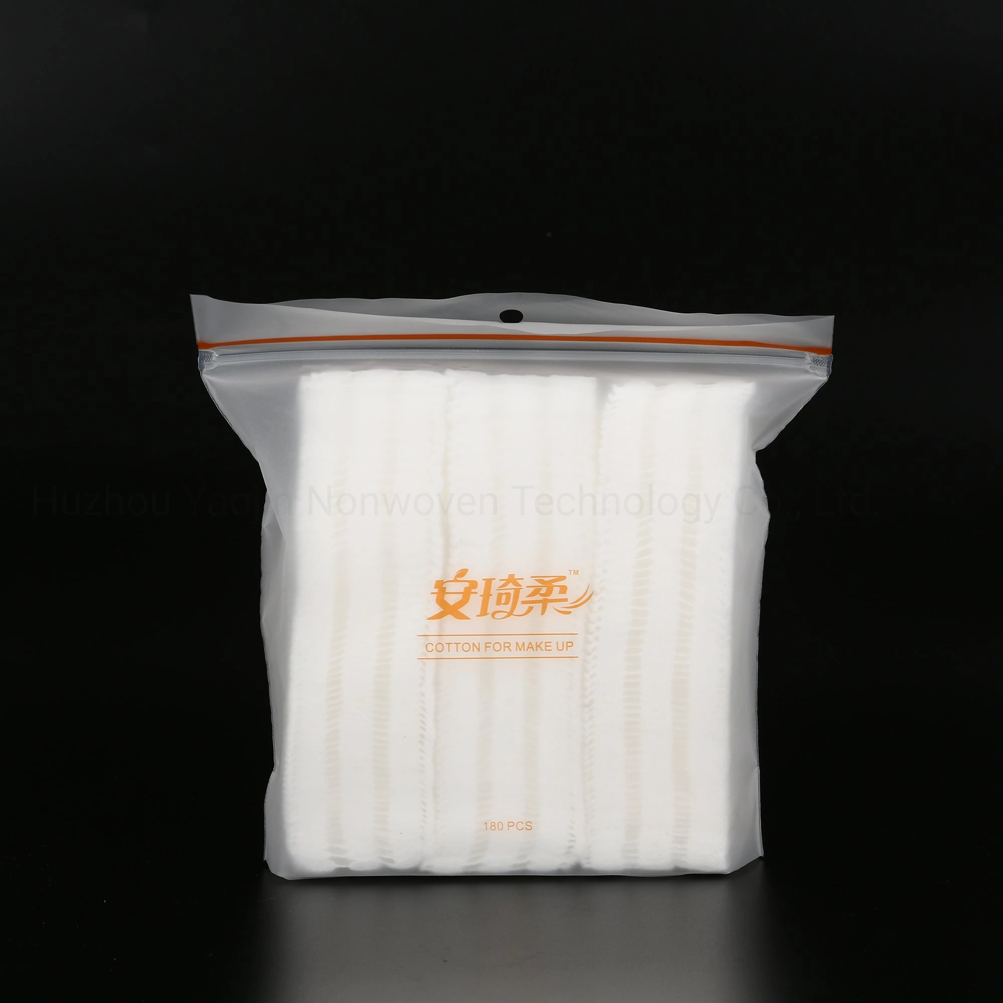 China Eco Friendly Non-Toxic Disposable Organic Cotton Washable Facial Make up Remover Makeup Cleaning Pads Supplier