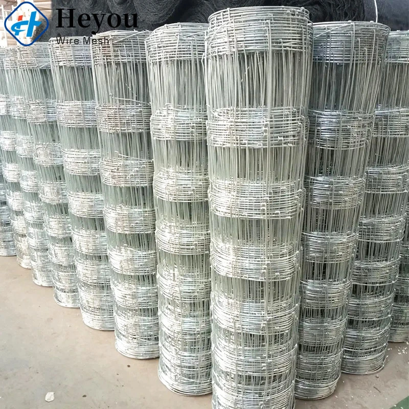 Corrosion Resistant Wire Mesh Cattle Field Fence Protect Your Property Livestocks Yard Garden with Our Durable Farm Horse Fence Used in Chain Link Fencing