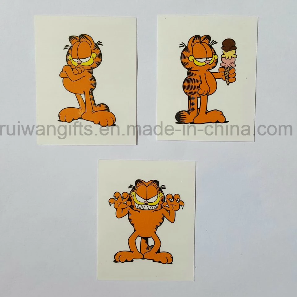 Cartoon Cute Design Temporary Tattoo for Kids, Tattoo Sticker