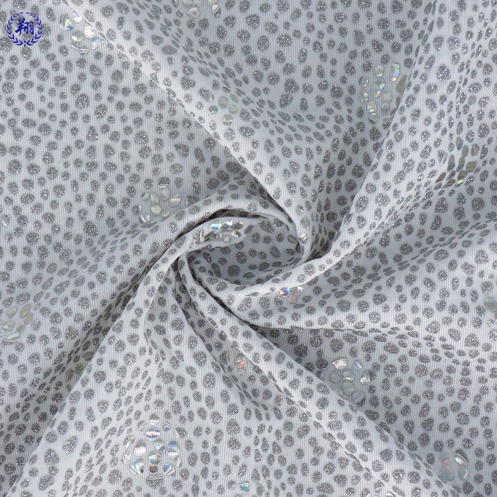 Micro-Fiber Nylon Spandex Foil Print Fabric for Fashion Wear