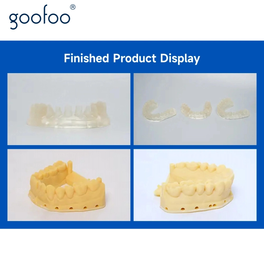 Melhor resina de polímero Orto modelo de 405nm para Dentle Lab Resina modelo dente