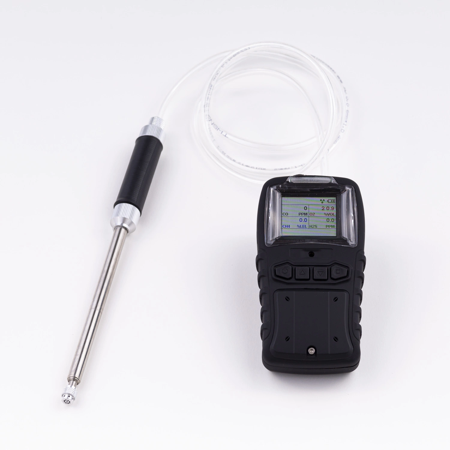 CE Approved Portable 4 Gases Detector for Toxic and Combustible Gases Leakage Concentration Detection